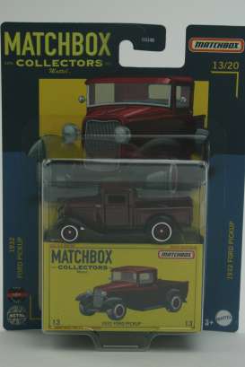 Ford  - Pick-Up 1932 red - 1:64 - Matchbox - GRK30 - MBGRK30 | Toms Modelautos