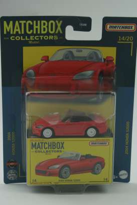 Honda - S2000 2004 red - 1:64 - Matchbox - GRK31 - MBGRK31 | Toms Modelautos Honda - S2000 2004 red - 1:64 - Matchbox - GRK31 - MBGRK31 | Toms Modelautos