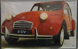 Tac Signs  - Citroën 2CV red - Tac Signs - TACMk3D70 - TACMk3D70 | Toms Modelautos