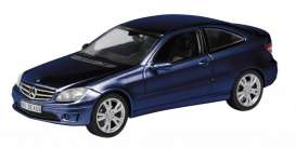 Mercedes Benz  - 2008 metallic blue - 1:43 - Schuco - 7242 - schuco7242 | Toms Modelautos