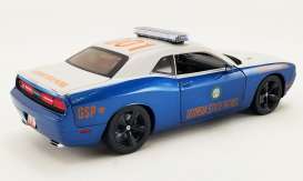 Dodge  - Challenger SRT8 2010 blue/white - 1:18 - Acme Diecast - 1806018 - acme1806018 | Toms Modelautos