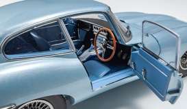 Jaguar  - E Type  silver blue - 1:18 - Kyosho - 08954SBL - kyo8954SBL | Toms Modelautos