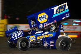 Sprint Car - 2021 blue/white/yellow - 1:18 - Acme Diecast - A1809506 - Acme1809506 | Toms Modelautos Sprint Car - 2021 blue/white/yellow - 1:18 - Acme Diecast - A1809506 - Acme1809506 | Toms Modelautos