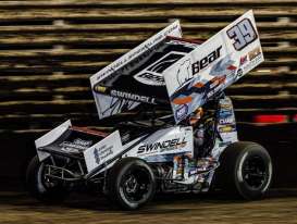 Sprint Car - 2021 blue/white - 1:18 - Acme Diecast - A1809512 - Acme1809512 | Toms Modelautos Sprint Car - 2021 blue/white - 1:18 - Acme Diecast - A1809512 - Acme1809512 | Toms Modelautos
