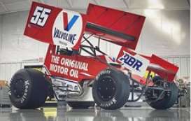 Sprint Car  - 2021 red/white - 1:64 - Acme Diecast - A6401010 - Acme6401010 | Toms Modelautos