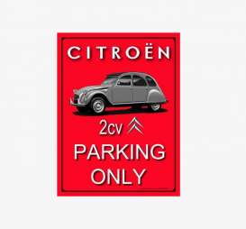 Tac Signs 3D  - Citroën red - Tac Signs - NA15188RB - tacM3D15188RB | Toms Modelautos
