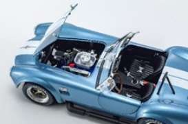 Shelby  - Cobra sapphire blue/white - 1:18 - Kyosho - 8047SBL - kyo8047SBL | Toms Modelautos