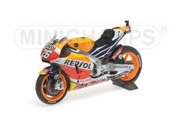 Honda  - 2015 red/orange/white - 1:12 - Minichamps - 122151126 - mc122151126 | Toms Modelautos