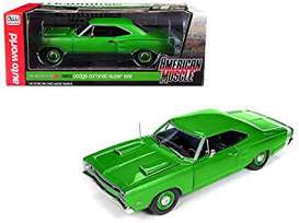 Dodge  - Super Bee 1969 green/white - 1:18 - Auto World - AMM1136 | Toms Modelautos