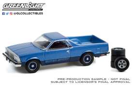 Chevrolet  - El Camino 1980 blue - 1:64 - GreenLight - 97120C - gl97120C | Toms Modelautos