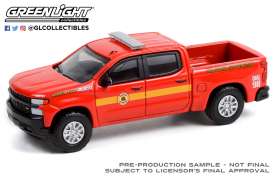 Chevrolet  - Silverado 2020 red - 1:64 - GreenLight - 67020F - gl67020F | Toms Modelautos