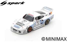 Porsche  - 935 1981 white/blue - 1:43 - Spark - S4754 - spas4754 | Toms Modelautos