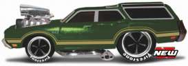 Oldsmobile  - Vista Cruiser 1970 green/gold - 1:64 - Maisto - 15556 - mai15556 | Toms Modelautos