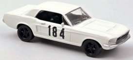 Ford  - Mustang 1968 white - 1:43 - Norev - 270557 - nor270557 | Toms Modelautos