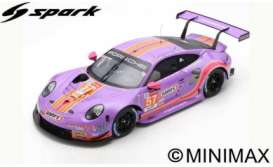 Porsche  - 911 2020 purple/orange/red - 1:12 - Spark - 12S027 - spa12S027 | Toms Modelautos