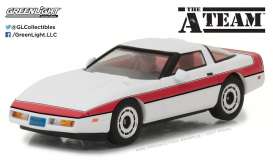 Chevrolet  - Corvette C4 *A-Team* 1984  - 1:43 - GreenLight - 86517 - gl86517 | Toms Modelautos