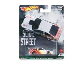 Toyota - AE86 Sprinter Trueno white/red/yellow - 1:64 - Hotwheels - GRJ83 - hwmvGRJ83 | Toms Modelautos Toyota - AE86 Sprinter Trueno white/red/yellow - 1:64 - Hotwheels - GRJ83 - hwmvGRJ83 | Toms Modelautos
