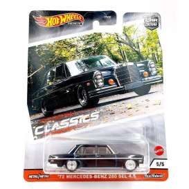 Mercedes Benz  - 280 black - 1:64 - Hotwheels - GJP97 - hwmvGJP97 | Toms Modelautos