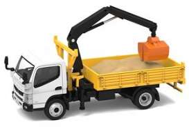 Mitsubishi  - Fuso white/yellow - 1:76 - Tiny Toys - ATC65260 - tinyATC65260 | Toms Modelautos