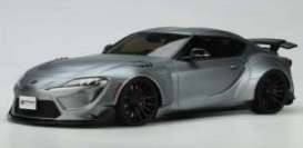 Toyota  - Supra matt grey - 1:18 - GT Spirit - GT343 - GT343 | Toms Modelautos