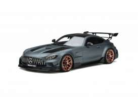 Mercedes Benz  - AMG GT grey - 1:18 - GT Spirit - GT862 - GT862 | Toms Modelautos