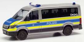 MAN  - TGE silver/blue/yellow - 1:87 - Herpa - herpa096195 | Toms Modelautos