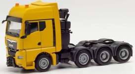 MAN  - TGX yellow - 1:87 - Herpa - herpa313537 | Toms Modelautos