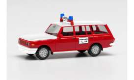 Wartburg  - 353 tourist red/white - 1:87 - Herpa - H096270 - herpa096270 | Toms Modelautos