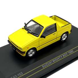 Suzuki  - Mighty Boy 1985 yellow - 1:43 - First 43 - F43153 - F43-153 | Toms Modelautos