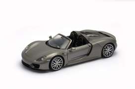 Porsche  - grey - 1:18 - Welly - 18051Cgy - welly18051Cgy | Toms Modelautos