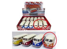 Volkswagen  - Classic Bus orange - 1:32 - Kinsmart - 5377Do - KT5377Do | Toms Modelautos
