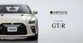 Nissan  - GT-R 2020 white - 1:18 - Kyosho - KSR18044W-B - kyoKSR18044W | Toms Modelautos
