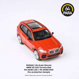 BMW  - X5 G05 2018 red - 1:64 - Para64 - 55185 - pa55185L | Toms Modelautos