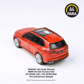 BMW  - X5 G05 2018 red - 1:64 - Para64 - 55185 - pa55185L | Toms Modelautos
