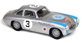 Mercedes Benz  - 1952 silver/blue - 1:18 - CMC - 058 - cmc058 | Toms Modelautos