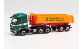 Mercedes Benz  - Arocs yellow/green - 1:87 - Herpa - H313766 - herpa313766 | Toms Modelautos