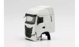 Iveco  - S-Way Cabine white/black - 1:87 - Herpa - H085342 - herpa085342 | Toms Modelautos