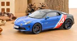 Alpine  - A110S Sidetrack 2021 blue - 1:18 - Norev - 185331 - nor185331 | Toms Modelautos