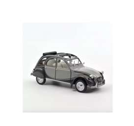 Citroen  - 2CV 6 Charleston 1983 grey/black - 1:18 - Norev - 181487 - nor181487 | Toms Modelautos