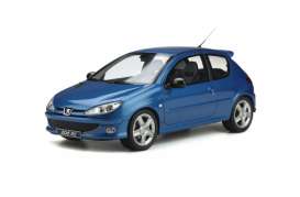 Peugeot  - 206 RC 2003 recif blue - 1:18 - Norev - 184724 - nor184724 | Toms Modelautos