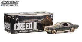 Ford  - Mustang 1967 matt black - 1:18 - GreenLight - 13626 - gl13626 | Toms Modelautos