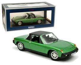 Volkswagen Porsche - 914 2.0 1975 green metallic - 1:18 - Norev - 187685 - nor187685 | Toms Modelautos