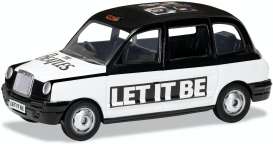 London TX Taxi Cab  - black/white - 1:36 - Corgi - CC85926 - corgiCC85926 | Toms Modelautos