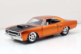 Plymouth  - Road Runner F&F 1970 copper - 1:24 - Jada Toys - 97126 - jada97126 | Toms Modelautos