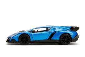 Lamborghini  - Veneno 2017 blue - 1:32 - Jada Toys - 30101b - jada30101b | Toms Modelautos