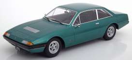 Ferrari  - 365 GT4 2+2 1972 green metallic - 1:18 - KK - Scale - kkdc180164 | Toms Modelautos