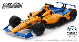 McLaren  - 2019 orange/blue - 1:18 - GreenLight - 11061 - gl11061 | Toms Modelautos