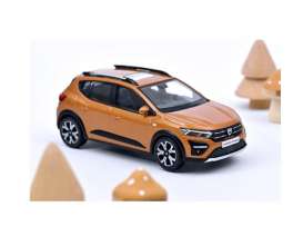 Dacia  - Sandero Stepway 2021 atacama orange - 1:43 - Norev - 509030 - nor509030 | Toms Modelautos