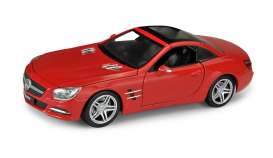 Mercedes Benz  - 2012 red - 1:24 - Welly - 24041Hr - welly24041Hr | Toms Modelautos