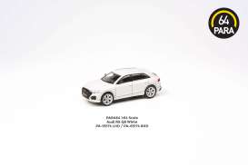 Audi  - RS Q8 2018 white - 1:64 - Para64 - 55174 - pa55174L | Toms Modelautos